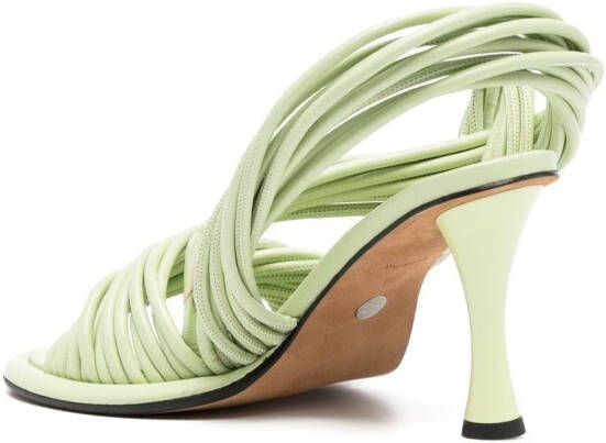 Proenza Schouler Pipe sandalen met bandjes Groen