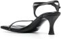 Proenza Schouler Leren sandalen Zwart - Thumbnail 3