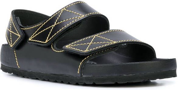 Proenza Schouler x Birkenstock Milano Narrow sandalen Zwart