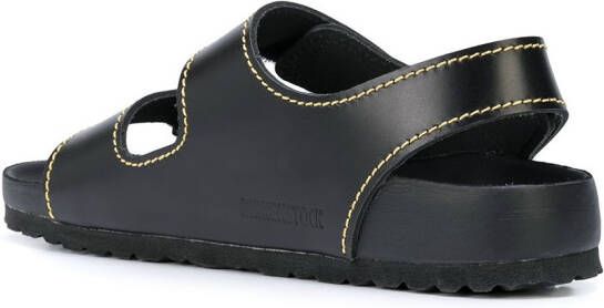 Proenza Schouler x Birkenstock Milano Narrow sandalen Zwart