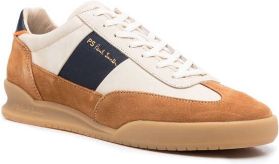 PS Paul Smith Dover sneakers met colourblocking Beige