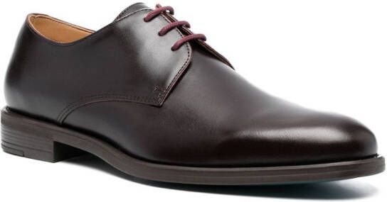 PS Paul Smith Leren Derby schoenen Rood