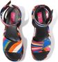 PUCCI ami sandalen met plateauzool Blauw - Thumbnail 5