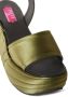 PUCCI ami sandalen met plateauzool Groen - Thumbnail 2