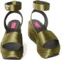 PUCCI ami sandalen met plateauzool Groen - Thumbnail 5