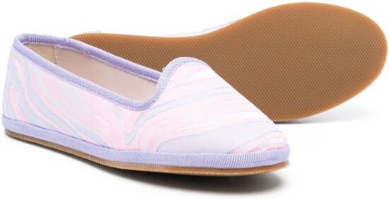 PUCCI Junior Ballerina's met patroon Roze