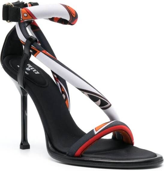 PUCCI Lee Girandole sandalen Zwart