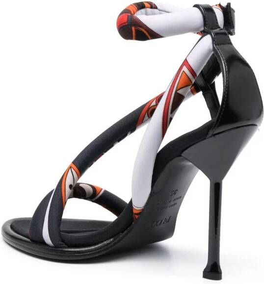 PUCCI Lee Girandole sandalen Zwart