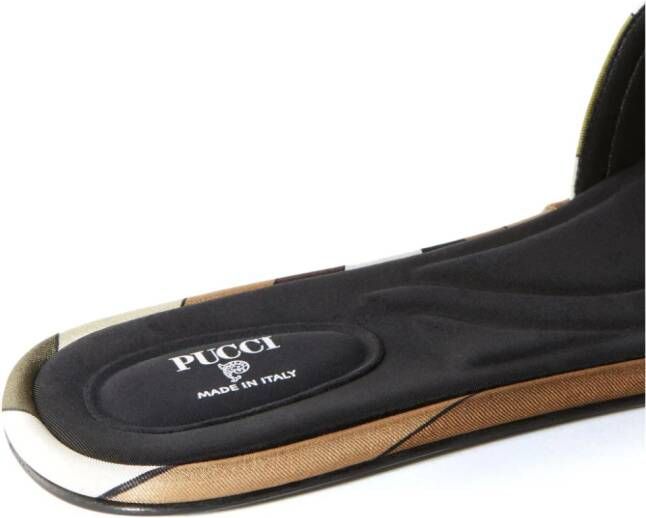 PUCCI Yummy leren sandalen Beige