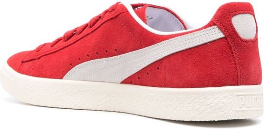 PUMA Leren sneakers Rood