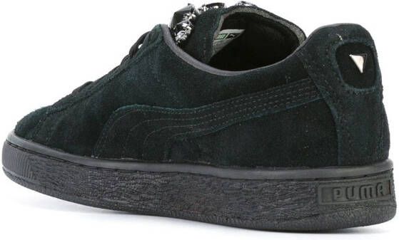 PUMA embellished lace-up sneakers Zwart