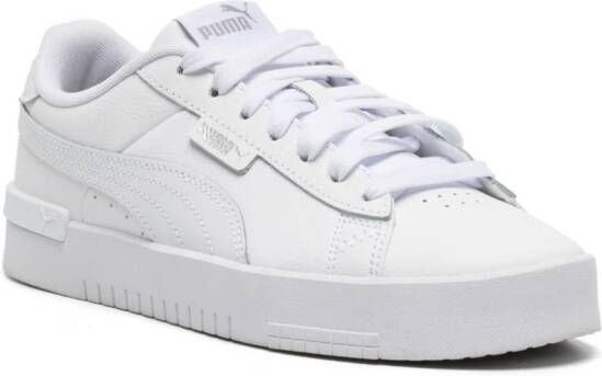 PUMA Jada Renew leren sneakers Wit