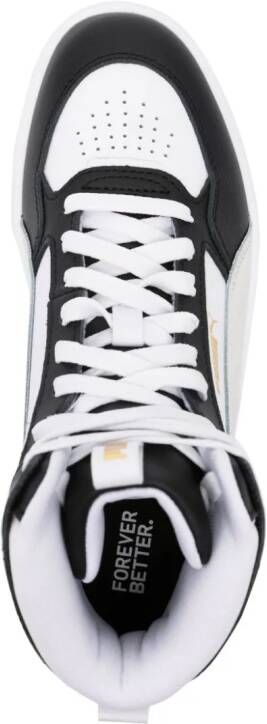 PUMA Karmen Rebelle leren sneakers Wit