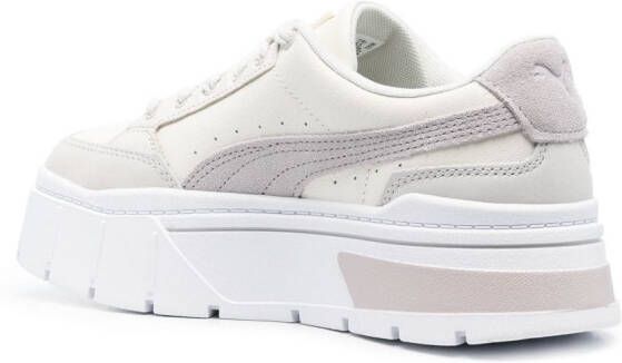 PUMA Sneakers met plateauzool Beige