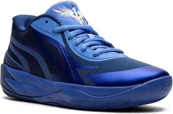 PUMA "MB.02 Lo TB Blazing Blue sneakers" Blauw