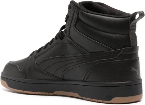 PUMA Rebound V6 sneakers van imitatieleer Zwart