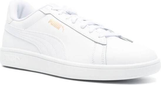 PUMA Smash 3.0 leren sneakers Wit