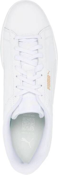 PUMA Smash 3.0 leren sneakers Wit