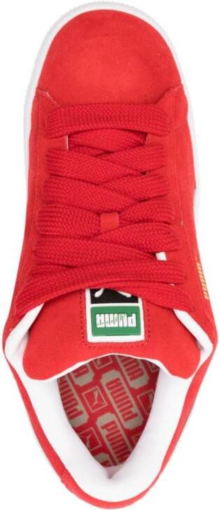 PUMA Sneakers met logoprint Rood