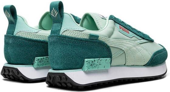 PUMA x Pokémon Future Rider suède sneakers Groen