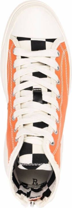 R13 High-top sneakers Oranje