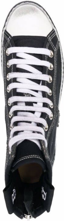 R13 High-top sneakers Zwart