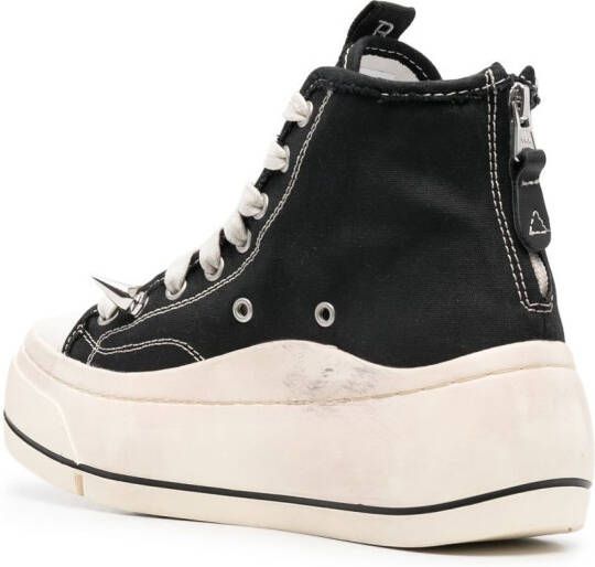 R13 High-top sneakers Zwart