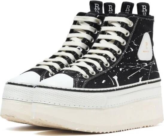 R13 High-top sneakers Zwart