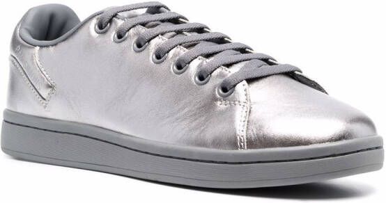 Raf Simons Metallic sneakers Zilver