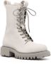 Rains Show combat boots met veters Wit - Thumbnail 2