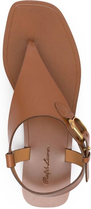 Ralph Lauren Collection Delancie sandalen Bruin