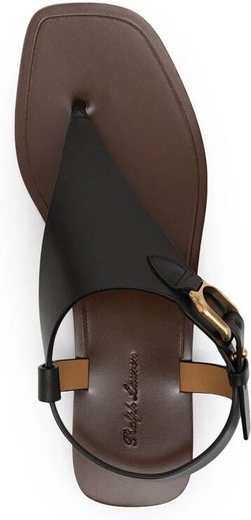 Ralph Lauren Collection Delancie sandalen Zwart