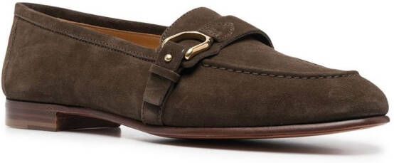 Ralph Lauren Collection Loafers met gesp Groen