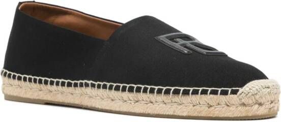 Ralph Lauren Purple Label Canvas espadrilles Zwart