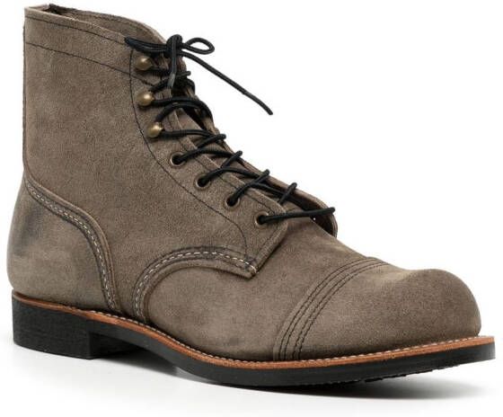 Red Wing Shoes Iron Ranger combat boots Bruin