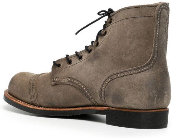 Red Wing Shoes Iron Ranger combat boots Bruin
