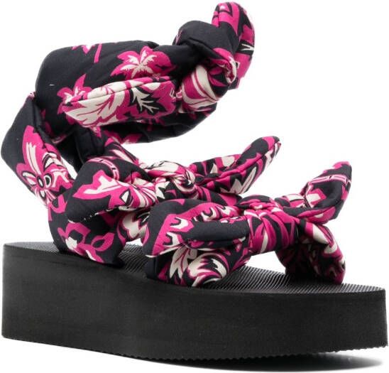 RED(V) Sandalen met plateauzool Roze