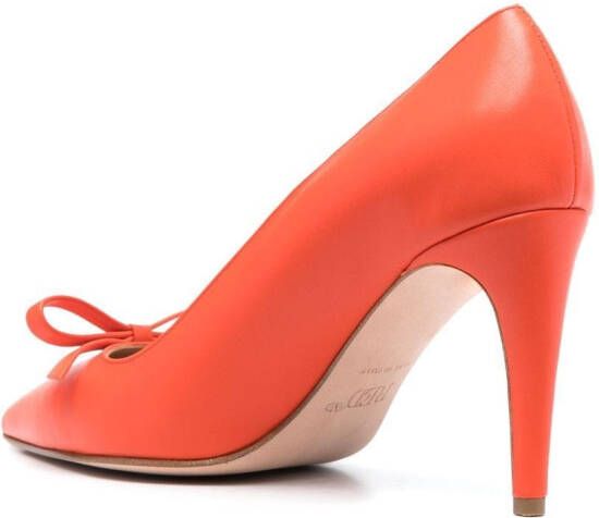 RED(V) Pumps met strikdetail Oranje