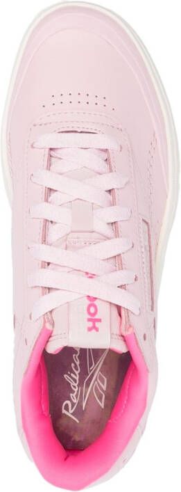 Reebok Club C Double Geo low-top sneakers Roze