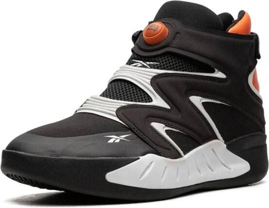 Reebok "Instapump Fury Zone Black White Orange sneakers" Zwart