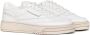 Reebok Witte Leren Sneakers Ronde Neus Logo White - Thumbnail 13