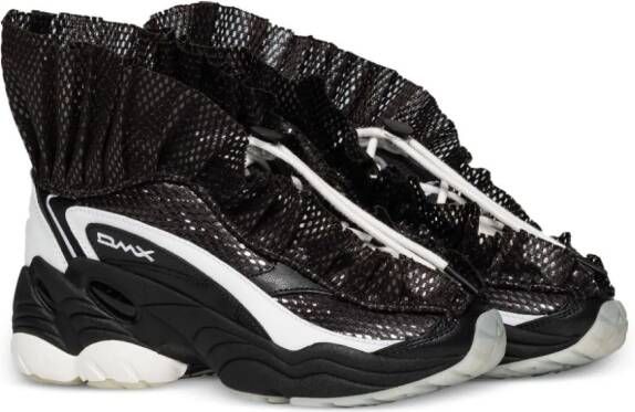 Reebok LTD DMX sneakers met ruches Zwart