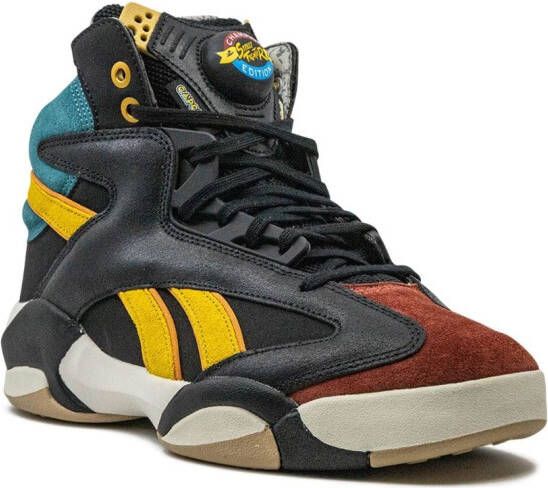 Reebok "Shaq Attaq Street Fighter sneakers" Zwart