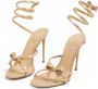 René Caovilla Cleo wikkelsandalen Beige - Thumbnail 4