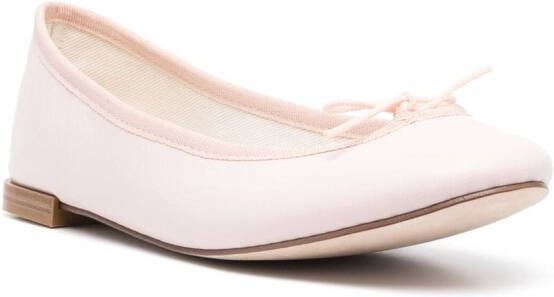 Repetto Ballerina's met strikdetail Roze