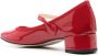 Repetto Lio Mary Jane leren pumps Rood - Thumbnail 3