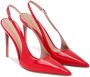 Retrofete Cindy 110 mm slingback pumps Rood - Thumbnail 2