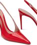 Retrofete Cindy 110 mm slingback pumps Rood - Thumbnail 4