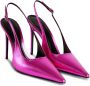 Retrofete Cindy 110 mm slingback pumps Roze - Thumbnail 2