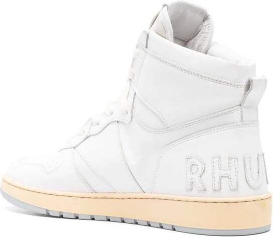 RHUDE Rhecess high-top sneakers Wit